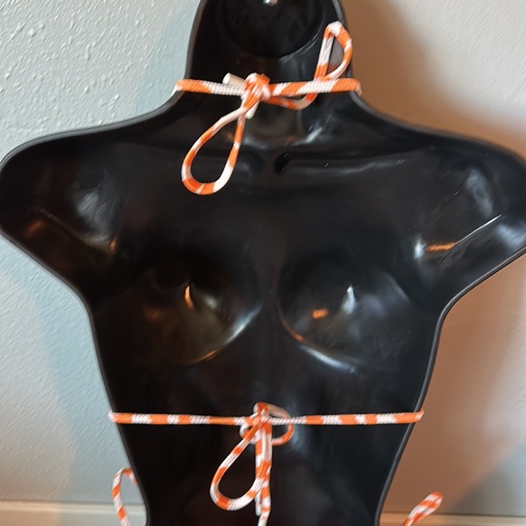 Vinca zebra pop string swimsuit set. - Picture 4 of 15